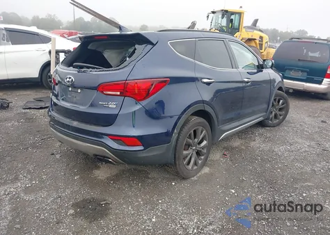 2018 Hyundai Santa Fe Sport 2.0T Ultimate z USA, uszkodzony, nr VIN 5XYZWDLA9JG546891
